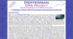 Desktop Screenshot of heffernan.gendna.net